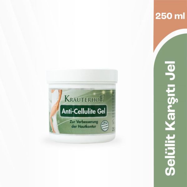 Krauterhof Anti Selülit Jel 250 ml + Kırmızı Asma Yaprağı Kremi 250 ml