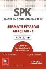 SPK Sermaye Piyasası Araçları - 1 Slayt Kitap