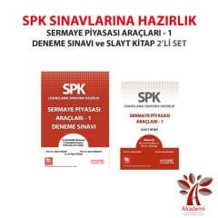 SPK SP Araç 1 Slayt + Deneme Sınavı 2 'li Set
