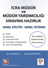 İcra Müdür ve Müdür Yardımcılığı Sınavına Hazırlık Genel Kültür Genel Yetenek