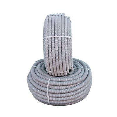 Mutlusan 14 Q Gri Plastik Spiral Boru, 100 metre