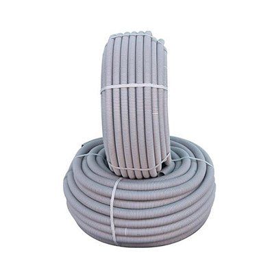 Mutlusan 16 Q Gri Plastik Spiral Boru, 100 metre