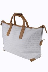 M 628 Mega Bag El, Omuz Çantası, Seyahat Çantası, Suni Deri