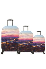 My 61 Köprü VALİZ KILIFI / BAVUL KORUYUCU ÖRTÜSÜ Büyük, Orta, Kabin Boy Set