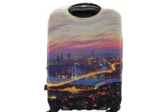 My 61 Köprü VALİZ KILIFI / BAVUL KORUYUCU ÖRTÜSÜ Büyük, Orta, Kabin Boy Set