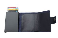 Plcuz 9211 U.S.Polo Assn.Hakiki Deri, Mekanizmalı Cüzdan, Kartlık