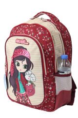 MUST 584982 Flower Girl Luna İlkokul Sırt Çantası-Bordo