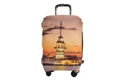 (My#34 Kız Kulesi) VALİZ İÇİN KILIF