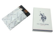Plcuz 8427 U.S.Polo Assn.Hakiki Deri Kartlık