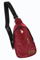 Plevr 23750 Unisex Göğüs Çapraz Çanta, Sırt Çantası, Body Bag-Bordo