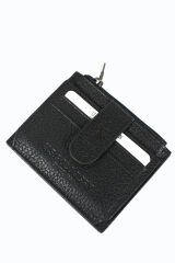 Plcuz 7657 U.S.Polo Assn.Hakiki Deri  Erkek Kartlık-Siyah