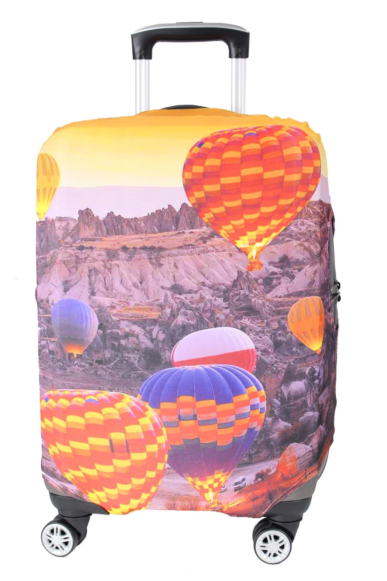 (My#73 Kapadokya 3) VALİZ İÇİN KILIF