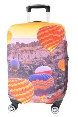 (My#73 Kapadokya 3) VALİZ İÇİN KILIF