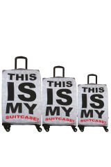 (My#13 This Is My) VALİZLER İÇİN KILIF SETİ (KABİN ORTA VE BÜYÜK)