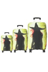 (My#126 Witch 2) VALİZLER İÇİN KILIF SETİ (KABİN ORTA VE BÜYÜK)