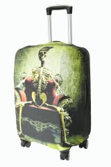 (My#131 Bone King) VALİZLER İÇİN KILIF SETİ (KABİN ORTA VE BÜYÜK)