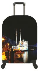 (My#40 Ortaköy) VALİZLER İÇİN KILIF SETİ (KABİN ORTA VE BÜYÜK)