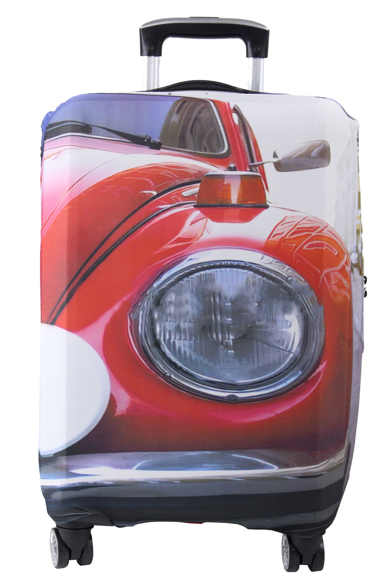 (My#70 Kırmızı Vosvos) VALİZ İÇİN KILIF