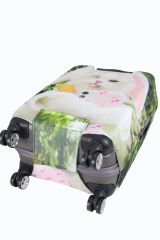 (My#84 Tavşan Kedi) VALİZ İÇİN KILIF