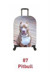 (My#87 Pitbull) VALİZ İÇİN KILIF