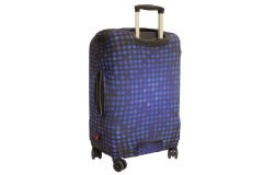 (My#19 Mavi Puantiye) VALİZ İÇİN KILIF