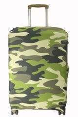 (My#114 Kamuflaj) VALİZLER İÇİN KILIF SETİ (KABİN ORTA VE BÜYÜK)