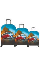 (My#81 W Minibüs) VALİZLER İÇİN KILIF SETİ (KABİN ORTA VE BÜYÜK)