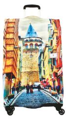 (My#17 Galata) VALİZLER İÇİN KILIF SETİ (KABİN ORTA VE BÜYÜK)