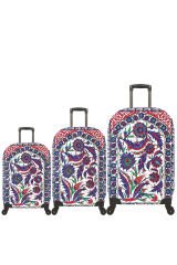 My 58 Çini VALİZ KILIFI / BAVUL KORUYUCU ÖRTÜSÜ Büyük, Orta, Kabin Boy Set