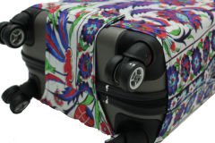 My 58 Çini VALİZ KILIFI / BAVUL KORUYUCU ÖRTÜSÜ Büyük, Orta, Kabin Boy Set