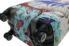 My 57 Çini Gemi VALİZ KILIFI / BAVUL KORUYUCU ÖRTÜSÜ Büyük, Orta, Kabin Boy Set