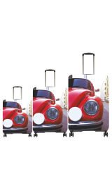 My 70 Vosvos VALİZ KILIFI / BAVUL KORUYUCU ÖRTÜSÜ Büyük, Orta, Kabin Boy Set