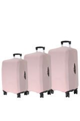 My Pudra VALİZ KILIFI / BAVUL KORUYUCU ÖRTÜSÜ Büyük, Orta, Kabin Boy Set