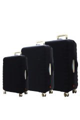 My Siyah VALİZ KILIFI / BAVUL KORUYUCU ÖRTÜSÜ Büyük, Orta, Kabin Boy Set
