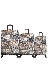 My 09 Rakamlar VALİZ KILIFI / BAVUL KORUYUCU ÖRTÜSÜ Büyük, Orta, Kabin Boy Set