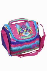 CH 23477 Renkli Kedi - 3' Lü Okul Çantası Seti - Sırt Ve Beslenme Çantası + Kalemlik