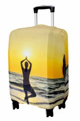 (My#112 Yoga) VALİZLER İÇİN KILIF SETİ (KABİN ORTA VE BÜYÜK)