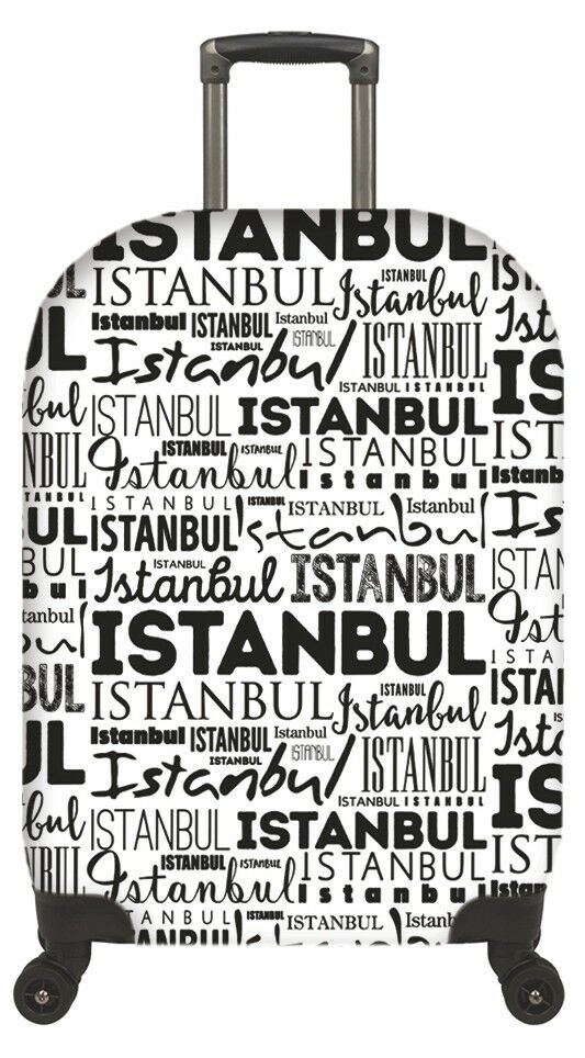(My#79 İstanbul Yazılar) VALİZ İÇİN KILIF