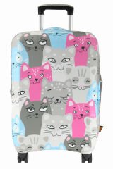 (My#139 KEDİ 2) VALİZ İÇİN KILIF