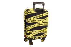 (My#31 Sarı Şeritler) VALİZ İÇİN KILIF