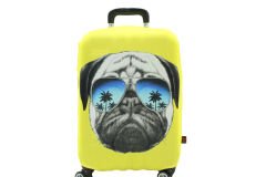 (My#28 Pug Köpek) VALİZ İÇİN KILIF