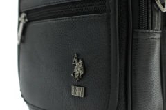 Plevr 6754 Us Polo Assn Suni Deri Omuz Askılı, Kulplu Erkek Portföy Çantası