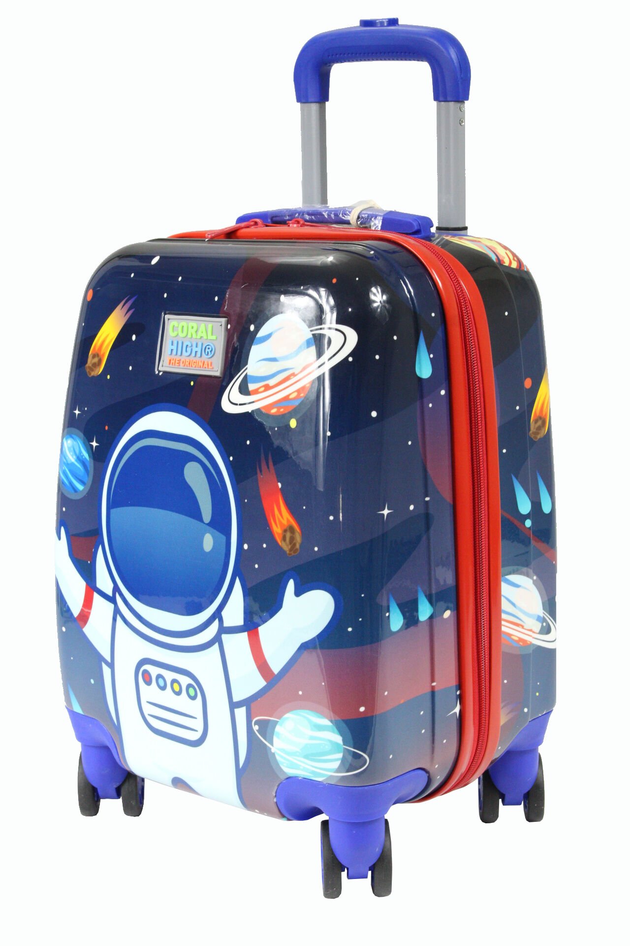 Coral High 16743 Astranot Desen - ABS  Çocuk Valizi