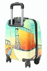 Coral High 16742 Kaykay Desen - ABS  Çocuk Valizi