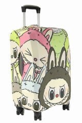 (My#137 LA 1 ) VALİZLER İÇİN KILIF SETİ (KABİN ORTA VE BÜYÜK)