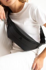 M 431 Mega Bag  Suni Deri Bel / Bodybag  Çanta