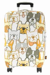 (My#140 PUG 2) VALİZLER İÇİN KILIF SETİ (KABİN ORTA VE BÜYÜK)