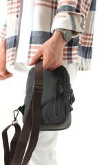 M 416 Mega Bag Kanvas Bodybag Omuz Çantası