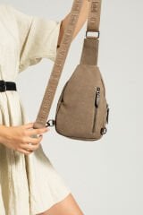 M 708 Mega Bag Kanvas Body Bag / Omuz Çantası