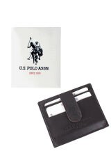 Plcuz 7608 U.S.Polo Assn.Hakiki Deri Kartlık